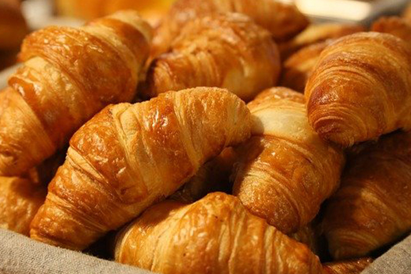 pile of croissants